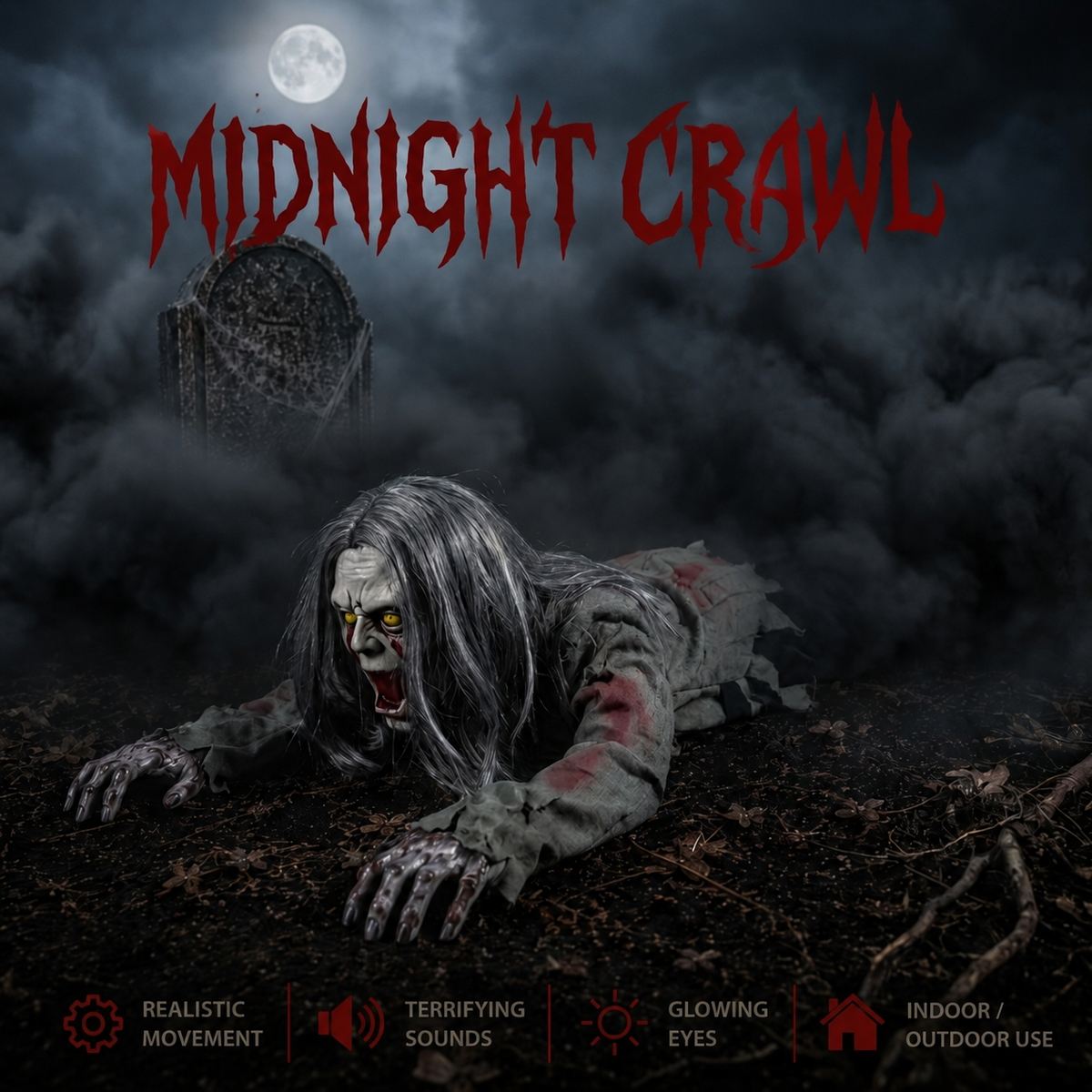 Midnight Crawl crawling zombie — view 1